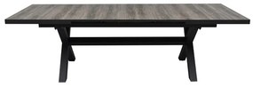 Autronic BONTEC Záhradný stôl rozkladací, hliník, spekaná keramika, šedá, AZT-G1920 GREY Farba: Šedá