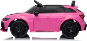 Detské elektrické autíčko Audi RS6 Avant GT ružové