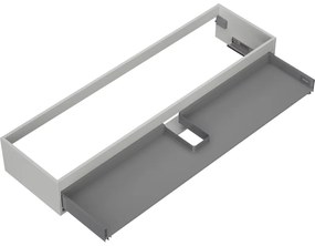 Mexen Box-A, závesná skrinka 160 cm, 1 zásuvka, sivá matná, 91AX0-1600-235-1-62