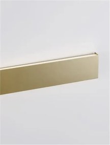 LED nástenné svietidlo Seline 60 zlaté