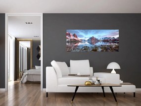 Obraz - Východ slnka nad Reine (120x50 cm)