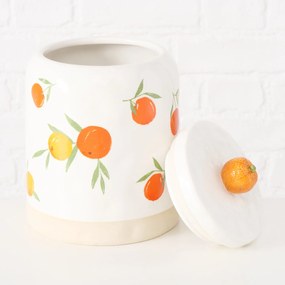 Keramická dóza s citrusmi Fruits