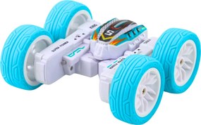 LEAN Toys Terénne akrobatické RC auto 360°, diaľkovo ovládané, modré 1:32