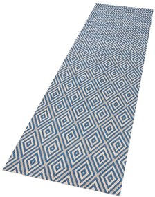 Behúň Meadow 102468 Blue – na von aj na doma, 80x200, modrá, chodba / predsieň, Hanse Home