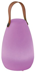 Bielo-hnedá LED stolová lampa (výška 20 cm) Ruby – Fischer &amp; Honsel