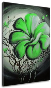 Gario Ručne maľovaný obraz Zelená živá krása Rozmery: 120 x 80 cm