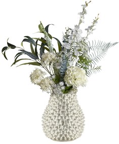 Bloomingville Umelá kytica Symphonie Bouquet White