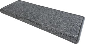 Vopi Nášľapy na schody Messina šedá obdĺžnik, samolepiaci - 25x80 obdĺžnik (rozmer vrátane ohybu)