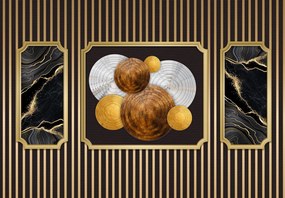 Fototapeta - Koláž z materiálov 2 (147x102 cm)
