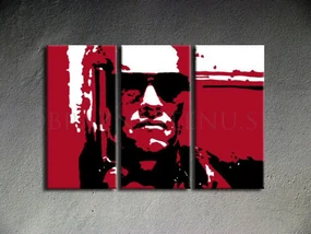 Ručne maľovaný POP Art obraz TERMINATOR | rôzne rozmery