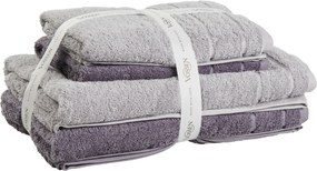 XXXLutz SADA FROTÉ UTERÁKOV, tmavosivá Vossen - Kúpeľňový textil - 003355057502