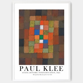 Plagát Static-Dynamic Intensification | Paul Klee