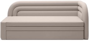 Béžová 3miestna pohovka FABILLO, rozkladacia Varianta: Ľavý roh