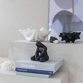 Soška z polyresínu (výška 15 cm) Meditating Man – Mette Ditmer Denmark