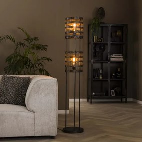 Stojaca lampa 72-67 2L Metal Blinds  - Komfort-nábytok