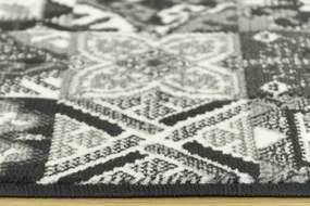 Behúň Luna 503754/89922 - patchwork sivý