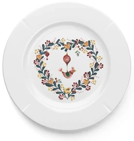 Biely dezertný porcelánový tanier ø 19,5 cm Grand Cru Cottage – Rosendahl