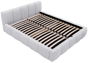 Čalúnená posteľ Ubipra Boucle, Rozmer postele: 140x200, Farby: Abriamo 04