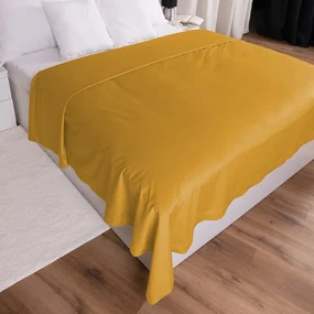 Biante Zamatový prehoz na posteľ Velvet Prémium SVP-037 Zlatisto oranžový Na mieru