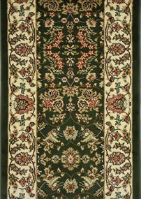 Berfin Dywany, AKCIA: 130x100 cm Behúň na mieru Anatolia 5378 Y (Green) - obšitý zo všetkých strán, zelená, chodba / predsieň