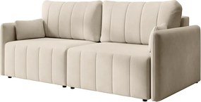 Pohovka Perkley (krémová čierna)