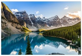 Obraz - Kanada, Národný park Banff, Moraine Lake (90x60 cm)