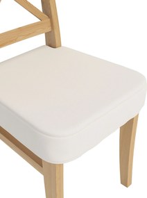 Sedák na stoličku Ingolf farba produktu béžová látka zapletaná