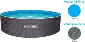 Marimex | Bazén Marimex Orlando 3,66x1,07 m s príslušenstvom - motív RATAN | 10303050