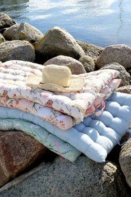 Ružový matrac s kvetmi Aix Quilt Wild Flowers - 60*100 cm