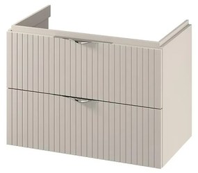 Cersanit S1015-003 - Závesná kúpeľňová skrinka pod umývadlo TIRSO 80x45 cm béžová