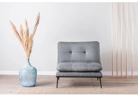 Rozkladacie kreslo SPEAKY sivé