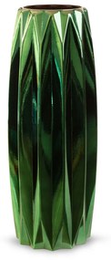 Dekoratívna váza BLACK 17x45 CM zelená