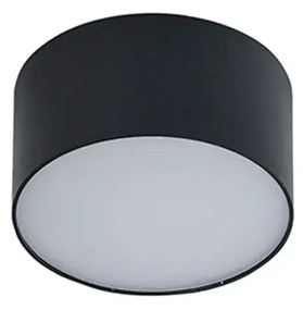 LED stropné svietidlo Monza R 12 3000K čierne