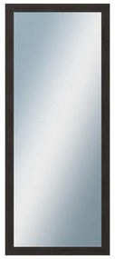 DANTIK - Zrkadlo v rámu, rozmer s rámom 50x120 cm z lišty 4020 hnedá (2767)