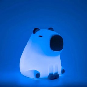 LED RGBW Stmievateľná detská lampa LED/1W/5V USB 1200 mAh kapybara