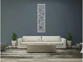 drevko Moderný obraz na stenu Oáza kvetov Rozmer obrazu: 65 x 17 cm, Farba dekorácie: Čierna