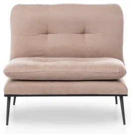 Rozkladacie kreslo SPEAKY hnedé