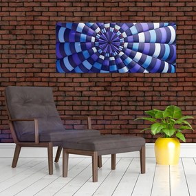 Obraz štruktúry lietajúceho balóna (120x50 cm)