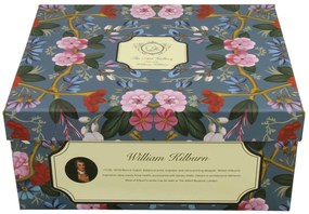 Porcelánová šálka s podšálkou Kilburn Blue 90 ml sada 2ks