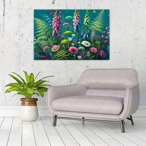 Obraz - Lúčne kvety (90x60 cm)