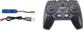 LEAN Toys Poľnohospodársky traktor so sejacím zariadením a otočným uchopovačom, diaľkovo ovládaný 2,4 GHz