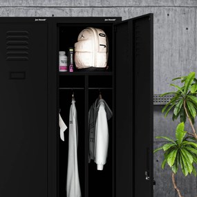 Kovová pracovná skriňa KACPER 1 Plus 400 x 1800 x 500 mm