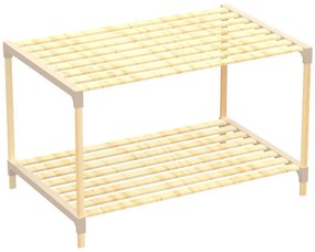 Regál FIX-2006-2 prírodné/béžová