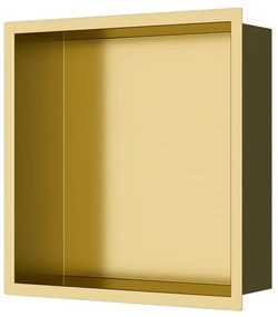 Vstavaná polička SAT Aurum zlatá 30x30 cm SATAURN3030BG