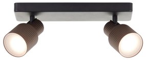 Brilliant - LED Bodové svietidlo CADIZ 2xGU10/5W/230V bronzová