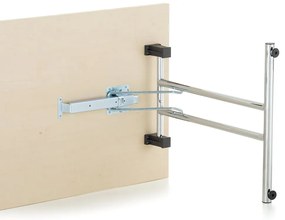 Skladací stôl Impress 160 x 80 cm, biela