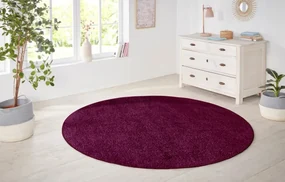 Koberec Hanse Home Nasty tmavofialový kruh