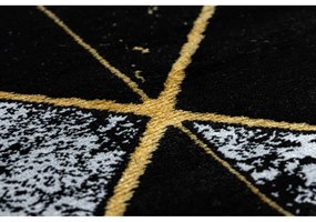Kusový koberec  Jón čierny 2 kruh 150cm