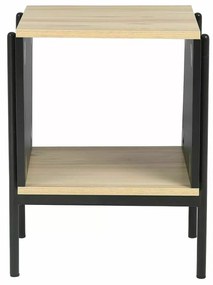 Konferenčný stolík s doskou v dekore dub KARINA B 40x40