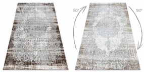 Luxusný kusový koberec akryl Diana hnedý 160x230cm